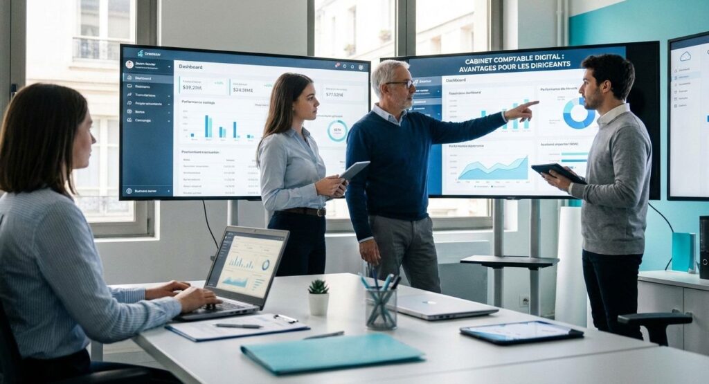 Cabinet comptable digital : avantages pour les dirigeants